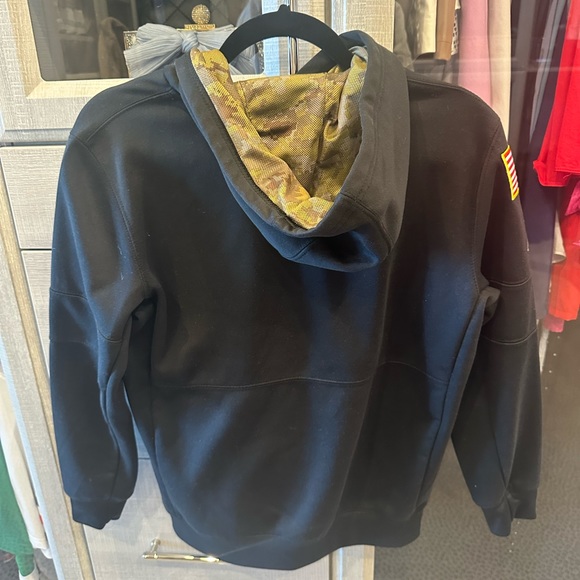 Boys size L Cleveland Browns salute to troops hooded sweatshirt - Picture 4 of 5